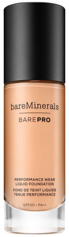 Фото - Тональний крем та база під макіяж bareMinerals BarePro Performance Wear Liquid Foundation SPF20 Podkład w Płynie 14 Silk - 30ml 