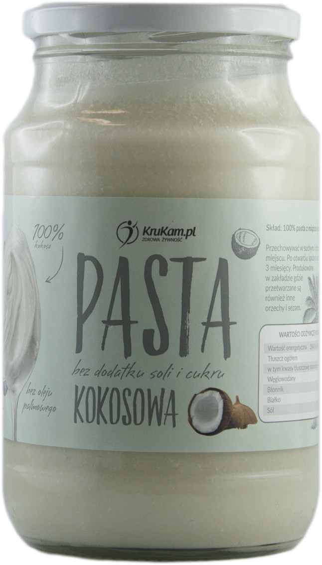 KruKam Pasta kokosowa 900g Mus