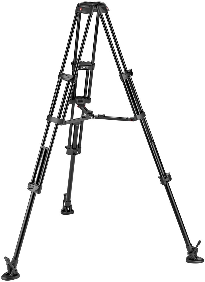 Manfrotto MVTTWINMA Statyw Pro Video Alu Twin środ rozp MVTTWINMA