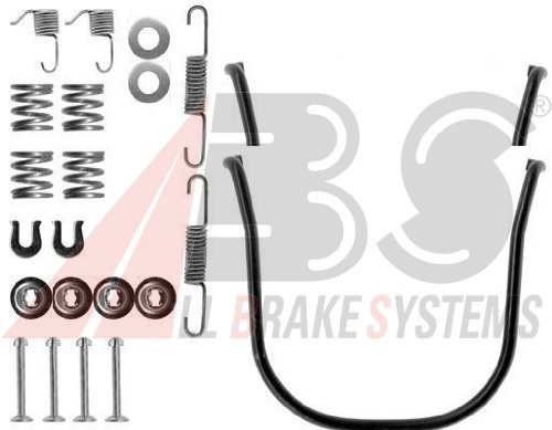 ABS All Brake Systems ABS 0634Q zestaw akcesoriów, szczęki hamulcowe 0634Q