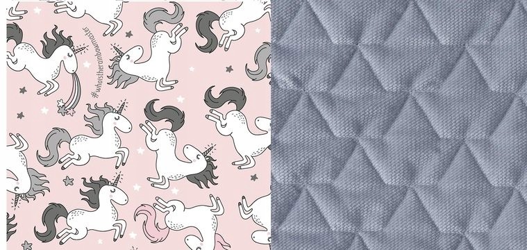 La Millou Mufka Do Wózka Velvet Unicorn Sugar