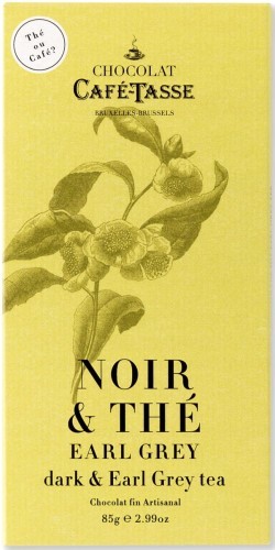 Café Tasse Belgijska Czekolada Café-Tasse Noir & Thé Russe Earl Grey 85g