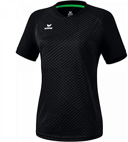 Erima Damski T-shirt Madrid 2.0 czarny czarny 42 3132115