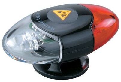 Topeak źródeł światła klipsy zestawy Lux Safety Light kask Mount, czarna, 6.5 x 3.5 x 3 cm, tms034 TMS034