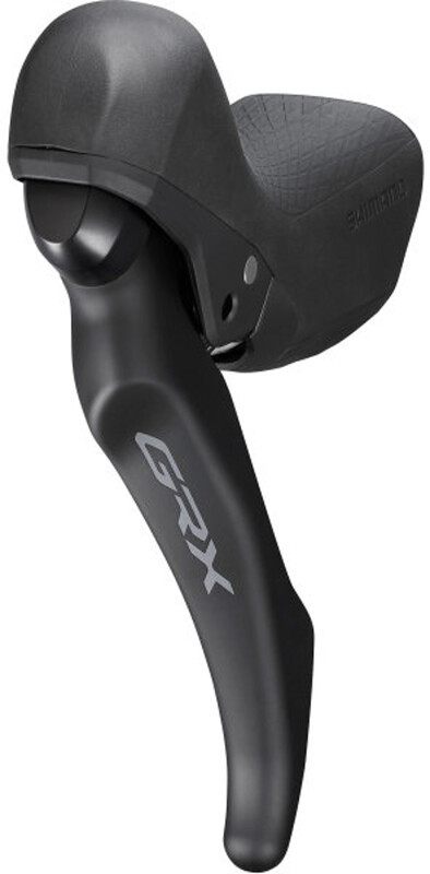 Shimano GRX BL-RX600 Dźwignia hamulca lewa, black 2020 Dźwignie hamulców tarczowych I-BLRX600L