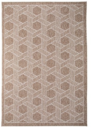 Benuta benuta w-i na świeżym powietrzu-Canvas, z tworzywa sztucznego z dywanu, jasnobrązowy, 100 x 150.0 x 2 cm 4053894763045