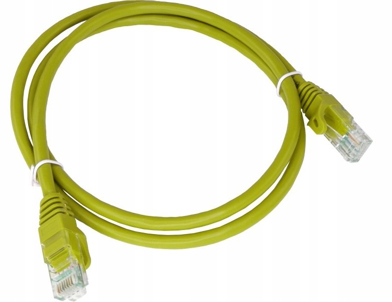 Patch-cord U/utp kat.6 Pvc 3.0m żółty Alantec