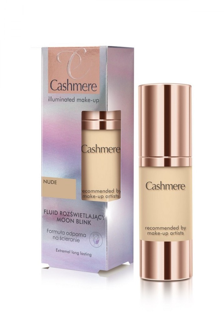 DAX Cashmere Fluid rozświetlający Moon Blink - Nude 30ml 125820