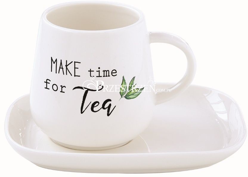 Nuova R2S Easy life PORCELANOWA FILIŻANKA DO HERBATY - KITCHEN ELEMENTS 275 ml (1904 KITE)