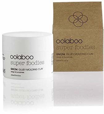 OOLABOO oolaboo Super Foodies GM/4: gluey moulding clay 100 ml matowa pasta do stylizacji dla długiego trzymania