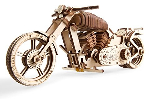 UGEARS ugears motocykl modelu zestaw montażowy  drewno 