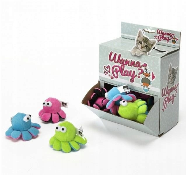 EBI Zab. Kot Ośmiorniczka 8x4,5cm Zielona