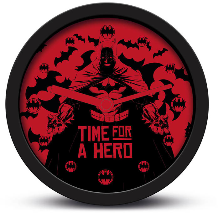 Zdjęcia - Radioodbiorniki / zegar Batman Time For A Hero - zegar stojący