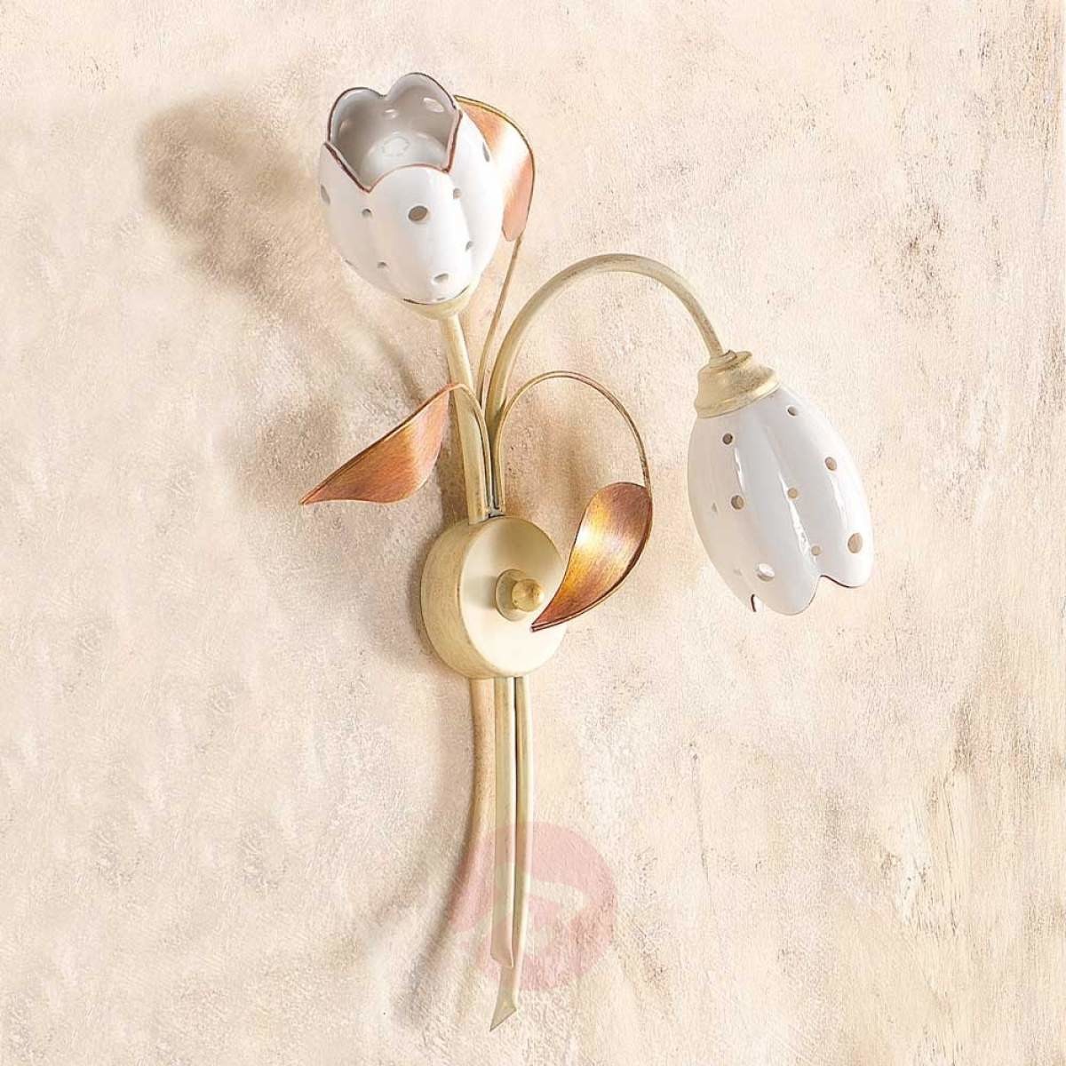 Lampa ścienna TULIPANO 2-punktowa