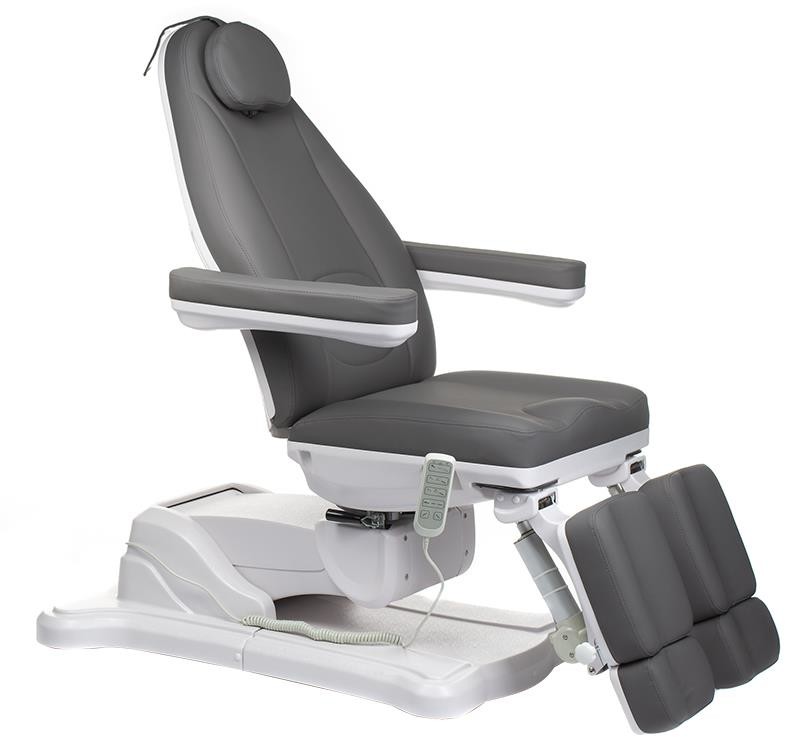 Elektryczny fotel kosmetyczny Mazaro BR-6672A Szary BR-6672A/GREY