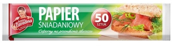 Stella Pack Papier śniadaniowy ANNA ZARADNA, 50 szt.