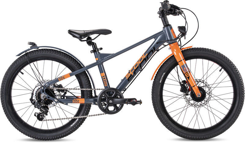 S''cool s''cool XXlite EVO Disc 20-7-S Dzieci, grey/orange matt 20