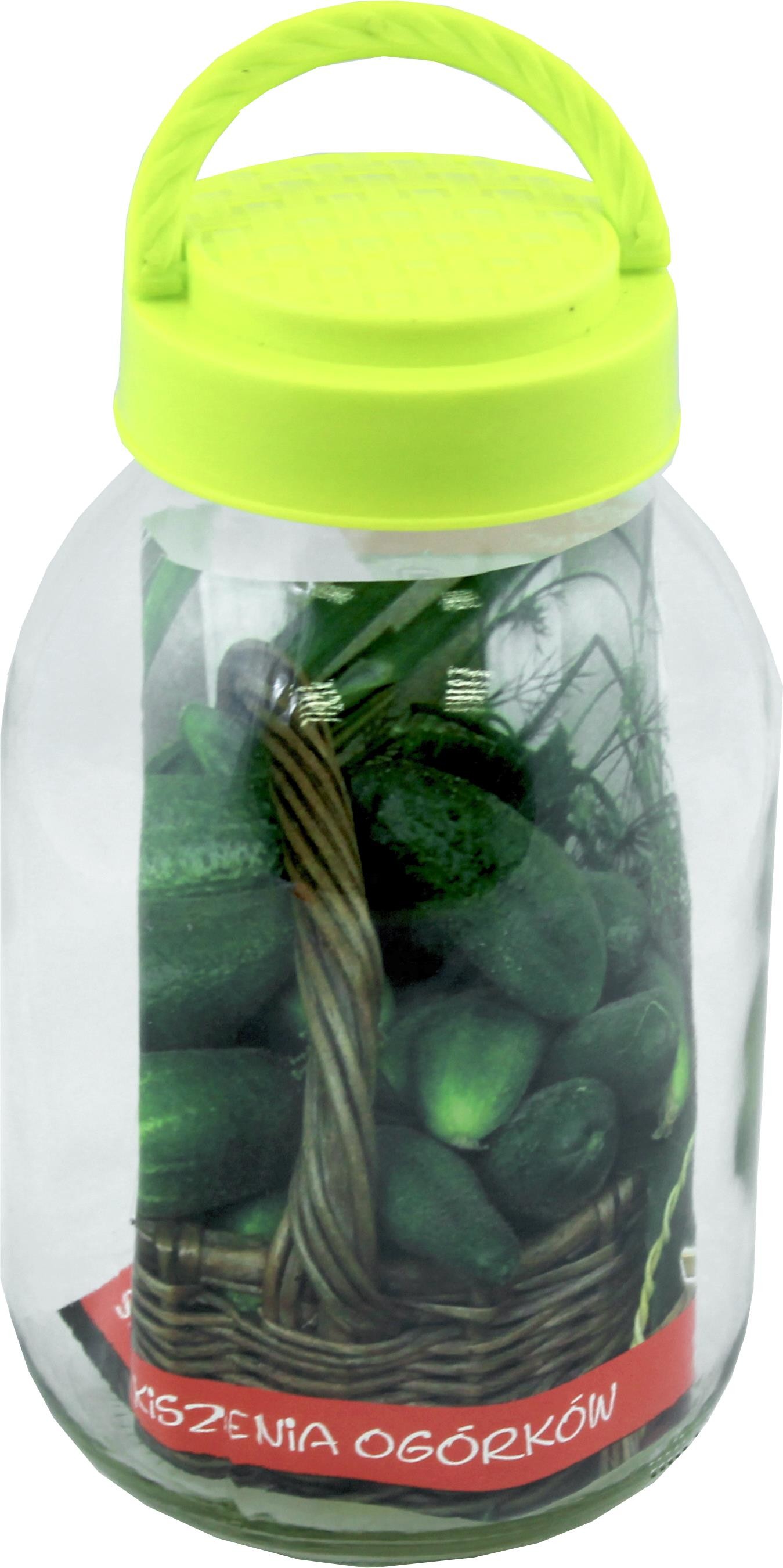 GardenPlus+ Słój 3l z wieczkiem i szczypcami CHOM3000/A