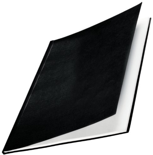 Leitz 73950095 książka wiązania Binder impressBIND, Hard Cover, A4, 21 MM, 10 sztuk, czarna 73950095