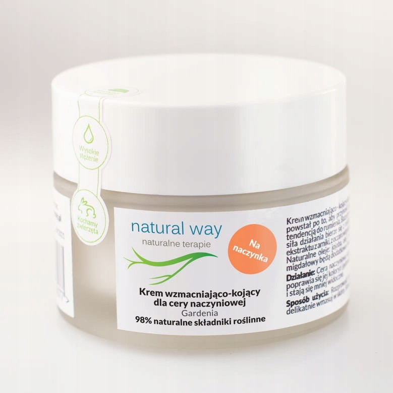 Natural Way Krem Wzmacniają-kojący Cera Naczynkowa