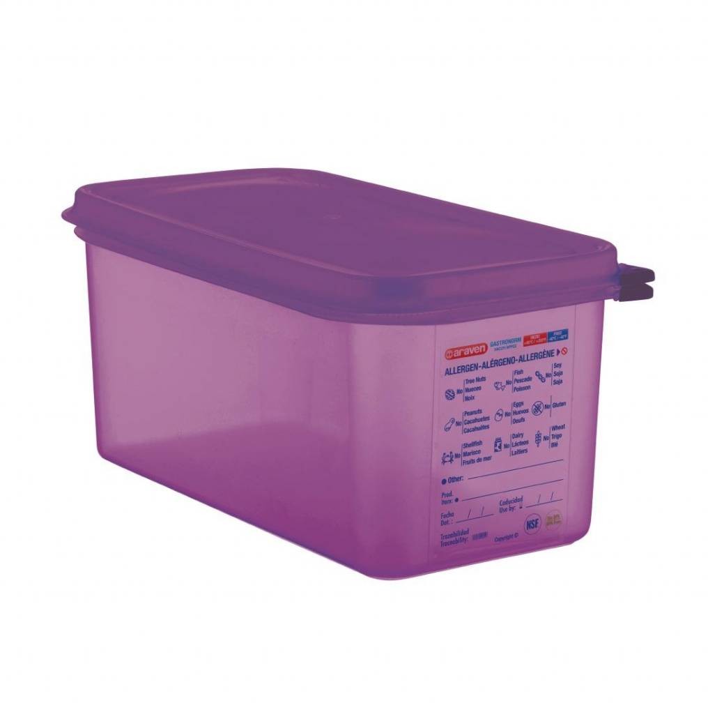 Araven Pojemnik alergiczny na żywność z pokrywą GN1/3 | 6L CM788