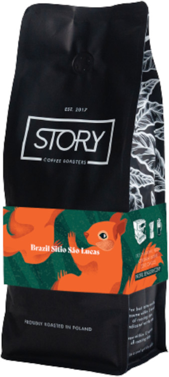 Story Coffee Roasters Story Coffee Roasters Brazylia SITIO SAO LUCAS Wild 250g STO.Z.BRA.SIT.250