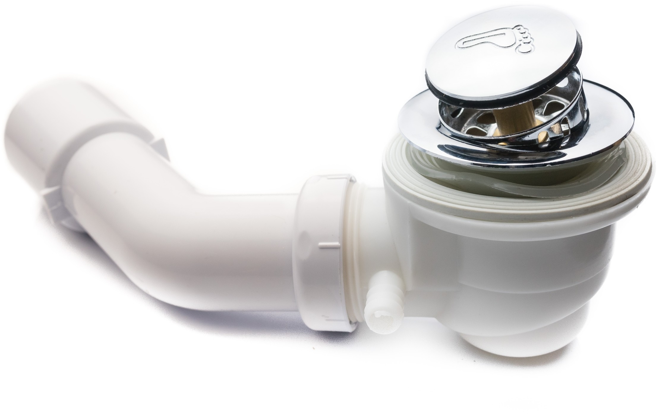 Syfon Brodzikowy Z Korkiem Klik Klak+sitko Solidny