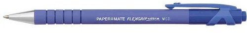 Paper Mate 1910074 opakowanie Flexgrip Ultra RT długopis z podkładką na średniej koronka, 1.0 MM, 30 Plus 6, niebieski 1910074