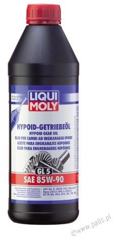 LIQUI MOLY Olej Hypoid-Getriebeöl GL 5) SAE 85W90 1 litr 20465 20465