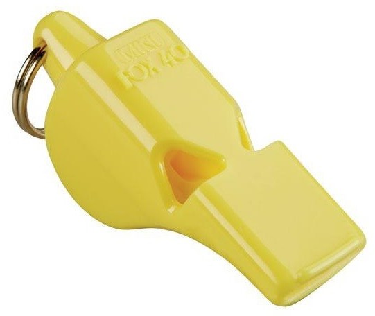 Fox Gwizdek sędziowski 40 Mini Safety żółty 9803-0208