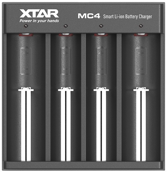 Xtar Ładowarka do akumulatorów cylindrycznych Li-ion 18650 MC4