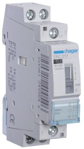 Hager Przekaźnik instalacyjny 2NC 16A 230V ERC217 ERC217