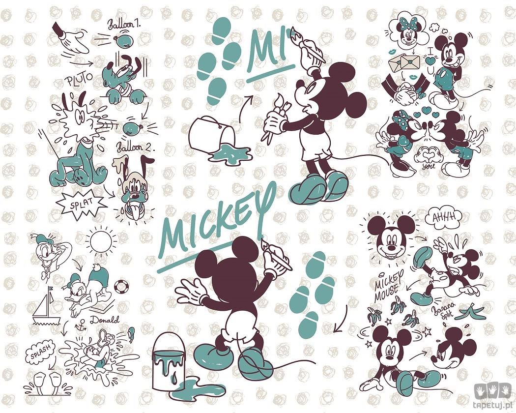 Komar Fototapeta Mickey and Friends DX7-026 DX7-026