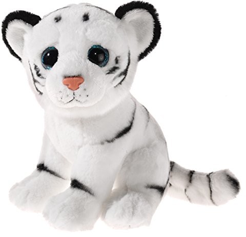 Heunec 235779 pluszowe zwierzątko, śnieg, tygrys, biały z czarnym 235779