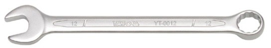 Yato Klucz płasko - oczkowy satynowy 12 mm YT-0012