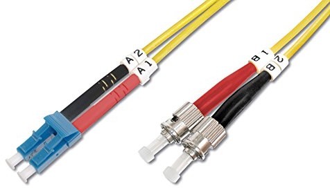 Digitus Professional kabel LWL Patch włókna szklanego, ST ST, OS2, Single Mode, żółty 2 m DK-2931-02