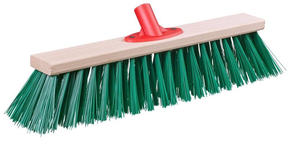 MALWO Szczotka ulicówka 35 cm plastikowy uchwyt