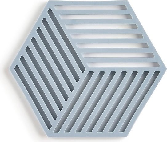 Podstawka Zone Denmark pod gorące naczynia Hexagon szaroniebieska 331282