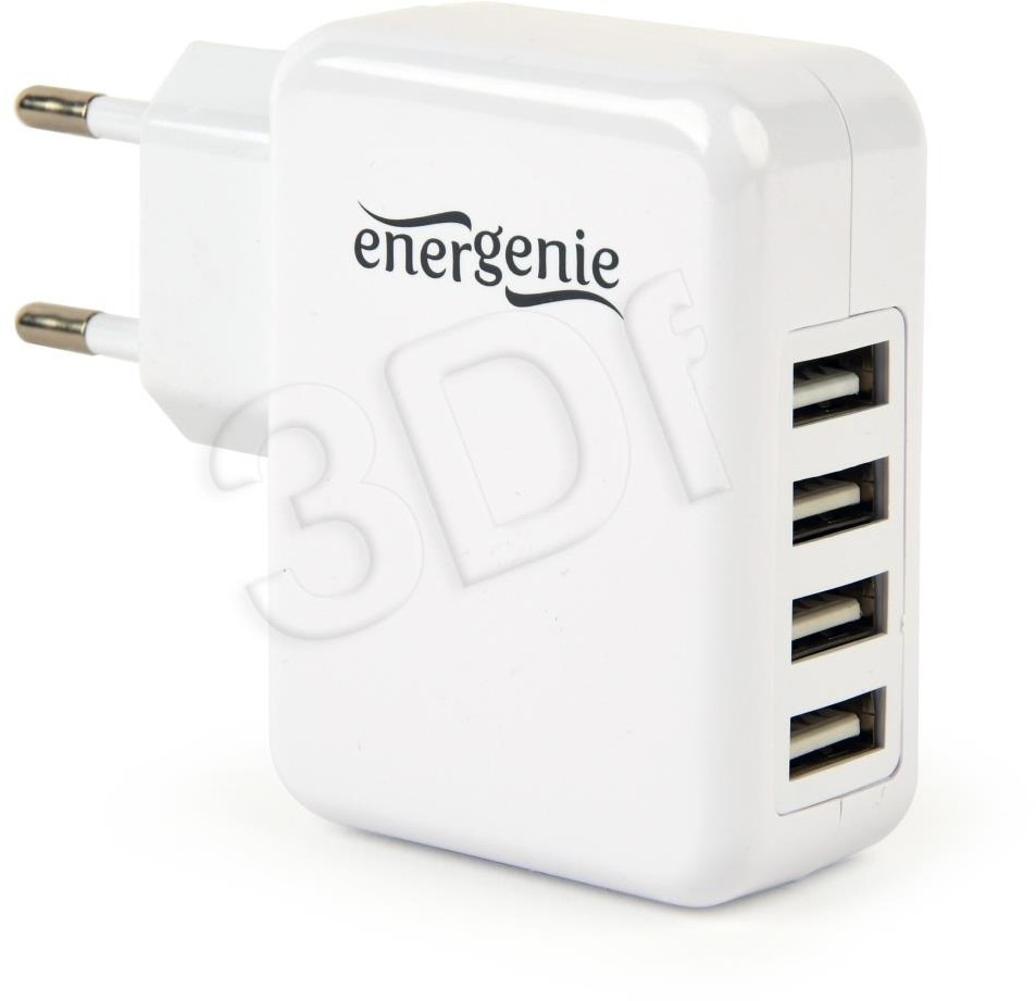 Energenie Ładowarka sieciowa do smartfona EG-U4AC-02 Biały