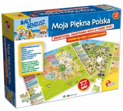 Lisciani Giochi Mały Geniusz Moja Polska