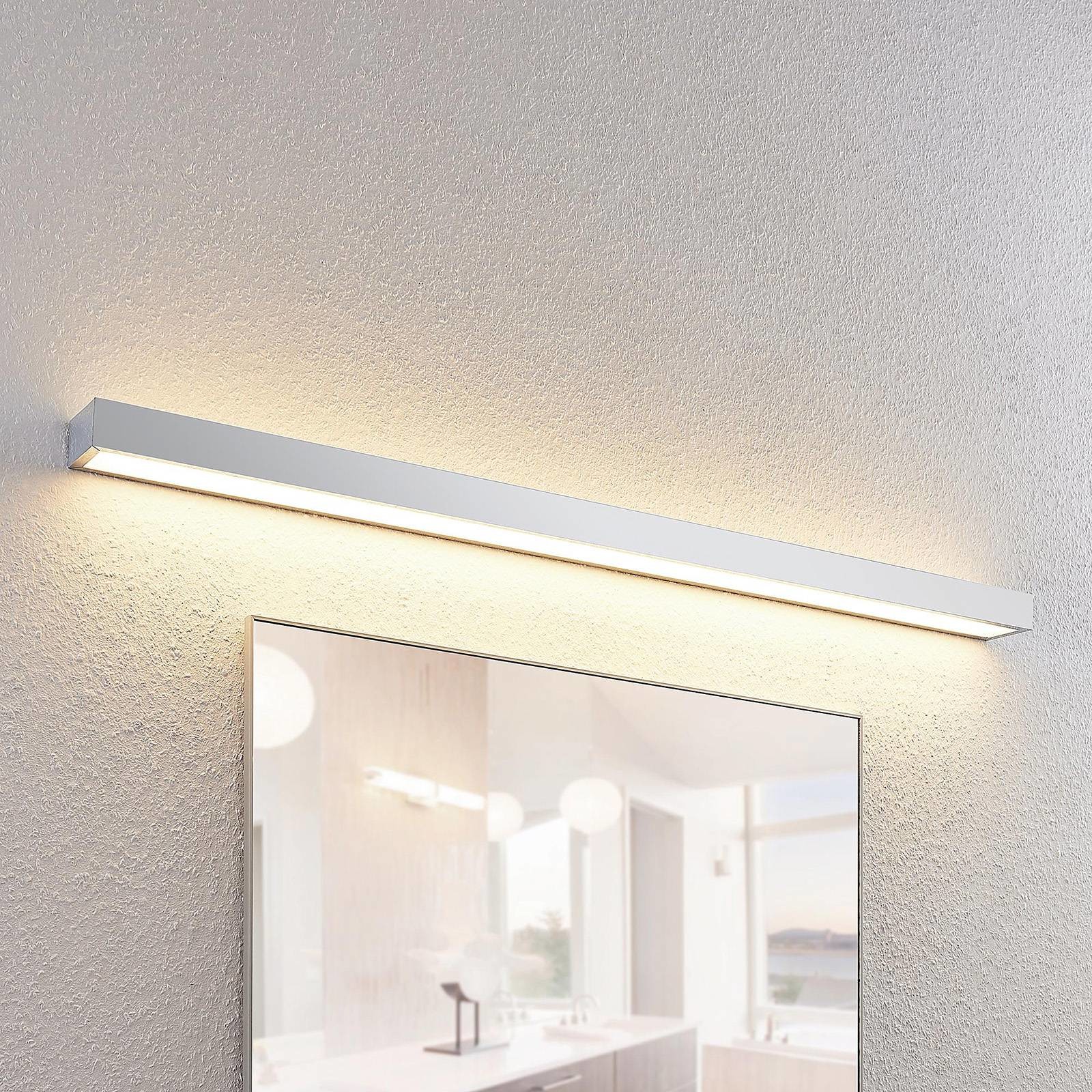 Lindby Lindby Layan kinkiet LED do łazienki, chrom 120 cm
