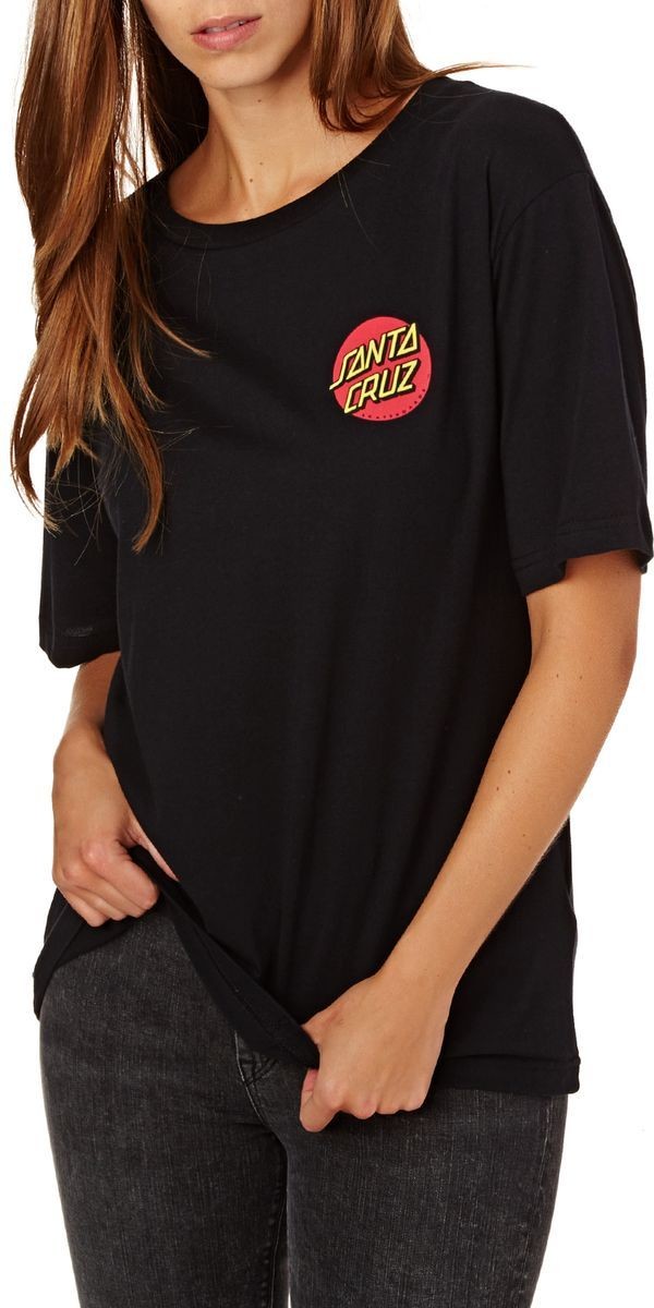 Santa Cruz t-shirt damski WMN CLASSIC DOT TEE Black