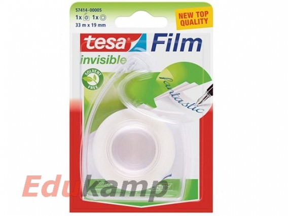 Tesa Taśma biurowa TESAFILM Invisible 33mx19mm + dyspenser Easy Cut AA055TES