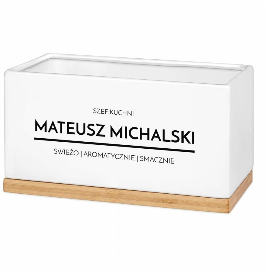 Blumfeldt Murrano osłonka ceramiczna z nadrukiem dla kucharza PDC1-028