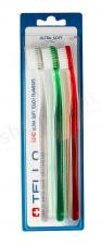 TELLO 6240 TRIO Ultra Soft - zestaw 3 szczoteczek manualnych z bardzo miękkim włosiem A00000000039