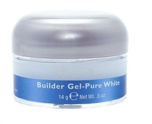 IBD Hard Gel Builder Pure White 14g