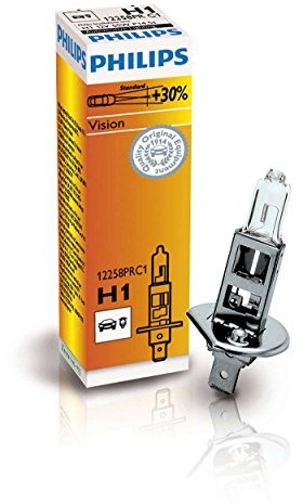 Philips 12258PRC1 żarówek H1 Vision 1er karton P12258PR