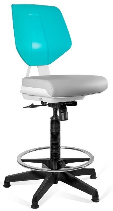 Unique Meble Fotel biurowy KADEN grey/green