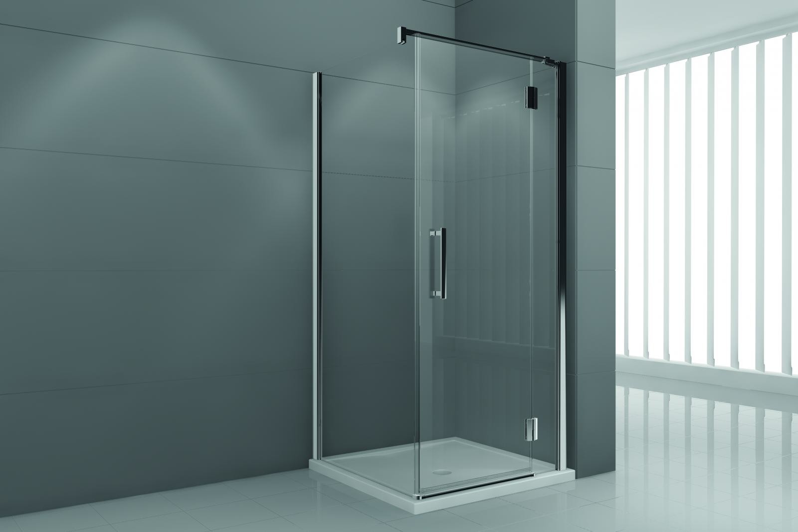 Novellini Modus GF drzwi z elementem stałym do ścianki bocznej 160 cm strona prawa MODUSGF160L-D-1K MODUSGF160L-D-1K