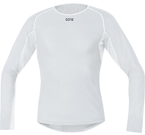 Gore Wear męska M WINDSTOPPER Base Layer Thermo koszulka z długim rękawem, szary, s -9201-Small100324920103-9201